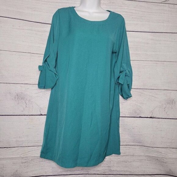 Women's Casual Tunic Mini Dress Small - Picture 1 of 3